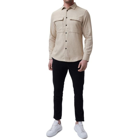 Stadium Shirt Jacket GOOD MAN BRAND - Small - Picture 2 of 4